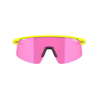 Tifosi Moab Lite sunglasses in yellow with pink mirror lenses