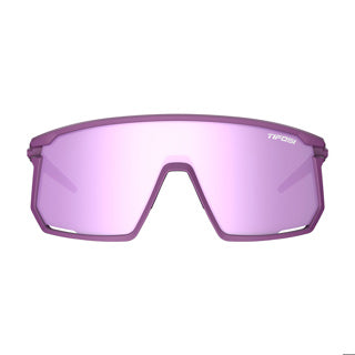Tifosi Moab sunglasses in plum with purple mirror lenses