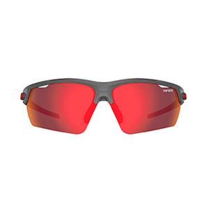Satin Vapor frame/Smoke Red Mirror lenses
