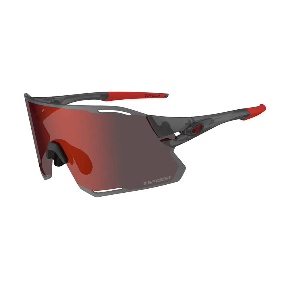 Tifosi Rail Race sunglasses in vapor with red mirror