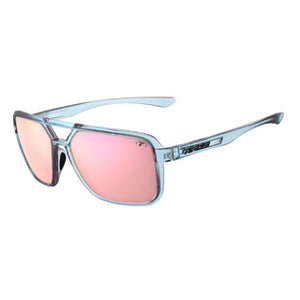 Blue Horizon frame/Pink Mirror lenses
