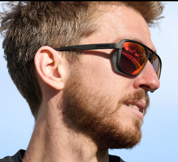 Man wearing Tifosi Salto sunglasses