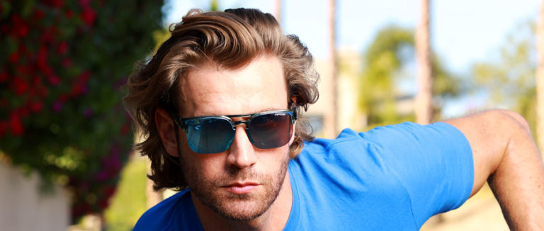 Man wearing Tifosi Salvo Sunglasses