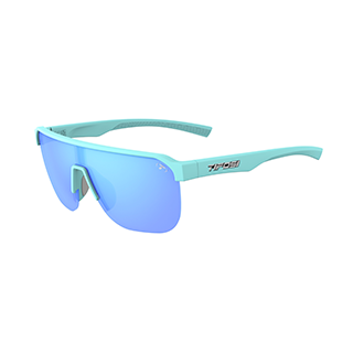 Tifosi Sanctum SL sunglasses in blue with blue mirror lenses