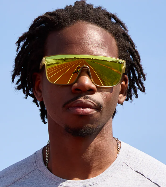 Man wearing Tifosi Sanctum XL sunglasses 