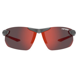 Satin Vapor frame/Smoke Red Mirror lenses