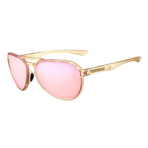 Crystal Brown frame/Pink Mirror lenses