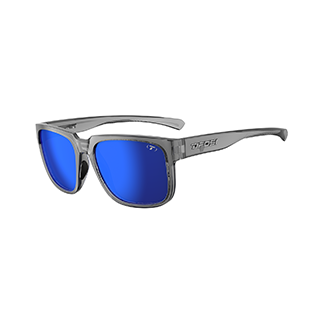 Tifosi Shumo sunglasses in smoke with blue mirror lenses
