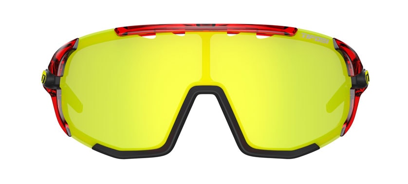 Tifosi Sledge Crystal Red/Clarion Yellow