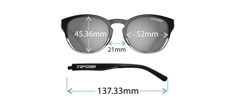 Tifosi Svago sunglasses sizing