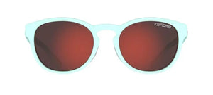 Satin Crystal Teal frame/Smoke Red lenses