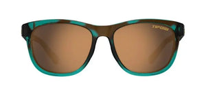 Blue Confetti frame/Brown Polarized lenses
