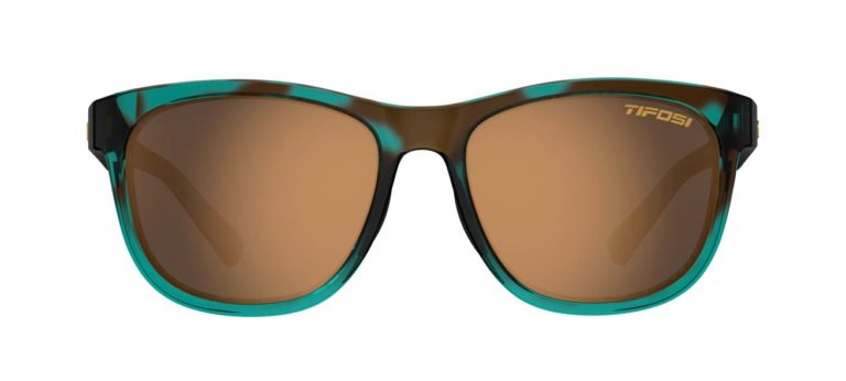 Tifosi Swank Blue Confetti/Brown Polarized
