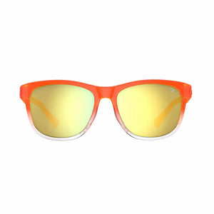 Orange Rush frame/Smoke Yellow Mirror lenses