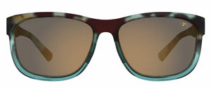 Blue Tortoise frame/Brown lenses