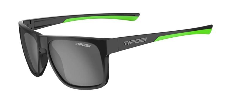 Tifosi Swick sunglasses Satin Black-Neon/Smoke Polarized
