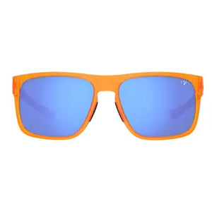 Orange Quartz frame/Sky Blue Mirror lenses