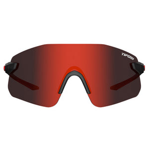Matte Black frame/Smoke Red Mirror lenses