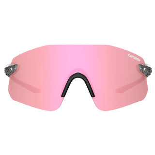 Tifosi Vogel SL sunglasses in clear with pink mirror