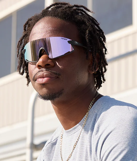 Man wearing Tifosi Vogel XC sunglasses