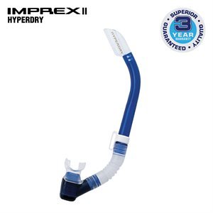 Tusa SP-580Q Imprex II Hyperdry Snorkel - Cobalt Blue