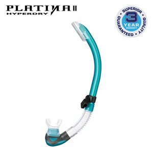 Tusa SP-170 Platina Hyperdry Snorkel  Ocean Green 