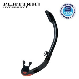 Tusa SP-170 Platina Hyperdry Snorkel Black Red