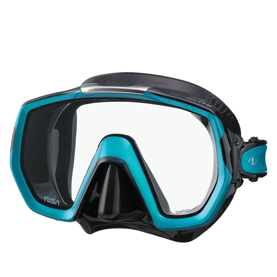 Tusa Freedom Elite Mask Black/Ocean Green