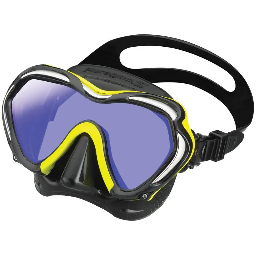 Tusa Paragon S dive mask M-1007 Black/Flash Yellow
