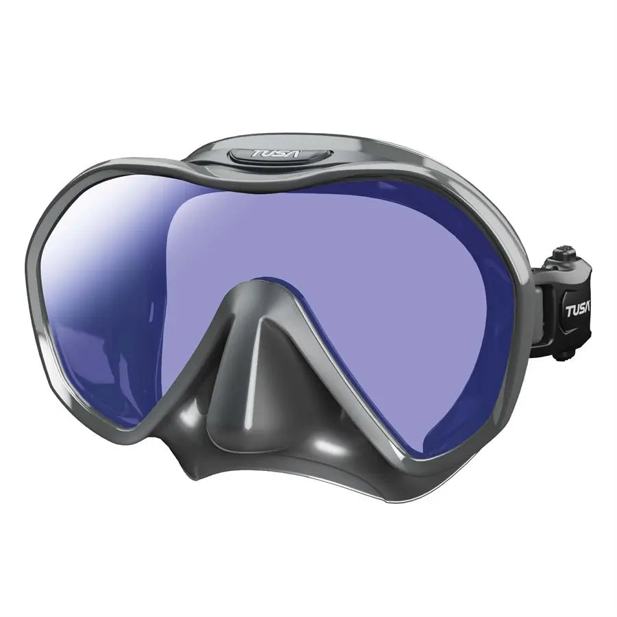 Tusa Zensee M-1010S pro dive mask in Gunmetal