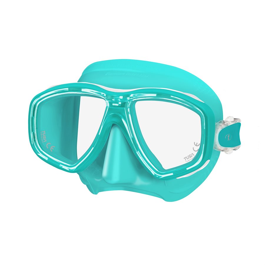 Tusa M-212 dive mask in solid mint color