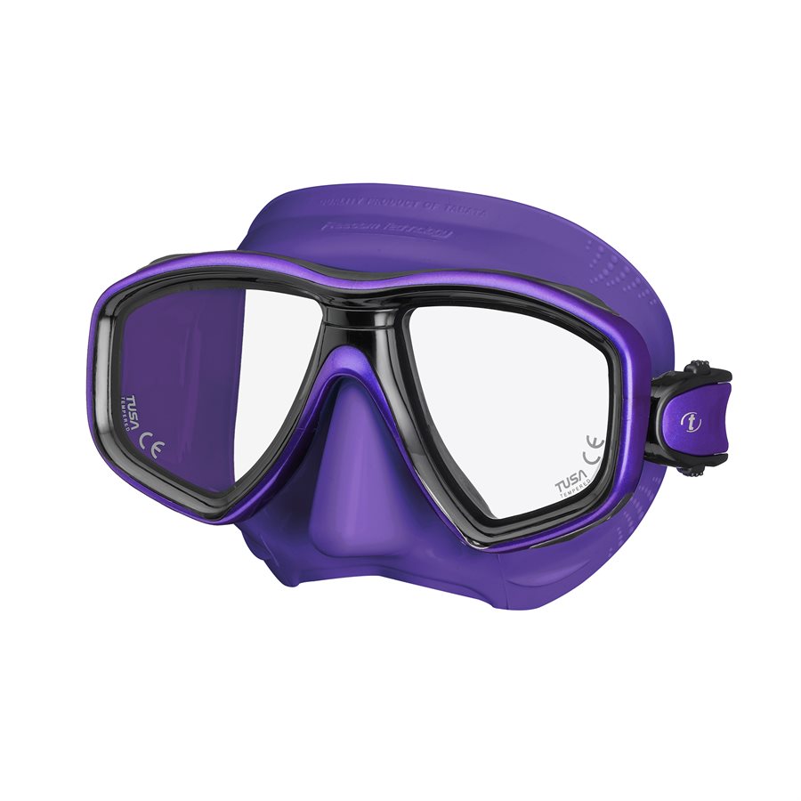Tusa M-212 snorkel mask in solid purple