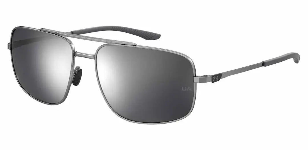 Under Armour Impulse UA-0015 sunglasses in Ruthenium with Silver mirror