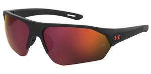 Black-Orange frame/Red Mirror lenses
