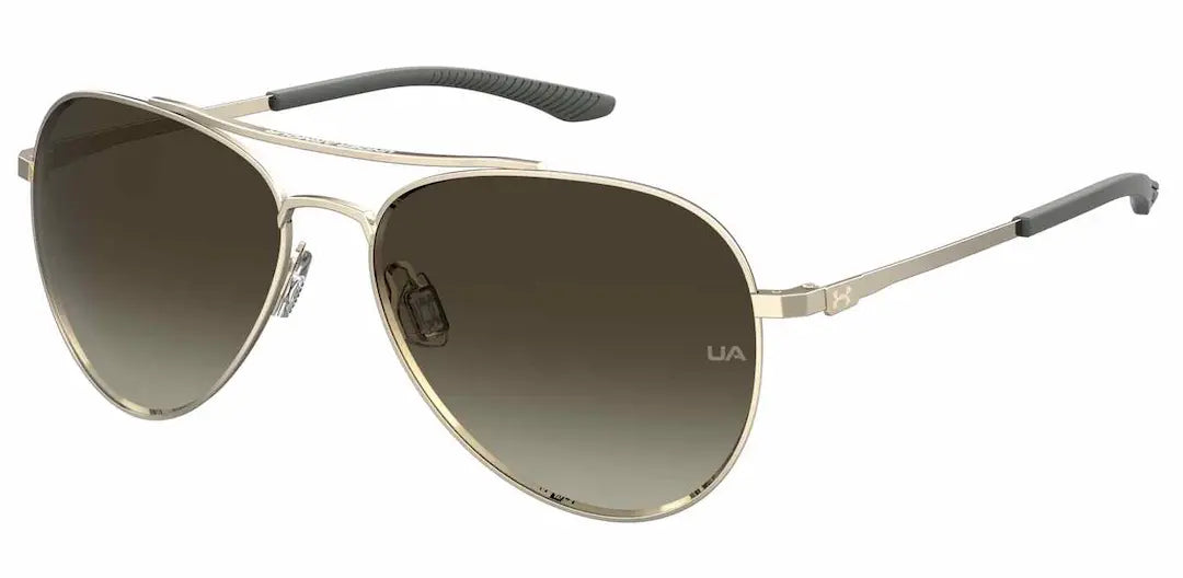 Under Armour Instinct UA-0007 sunglasses in Gold with gradient lenses