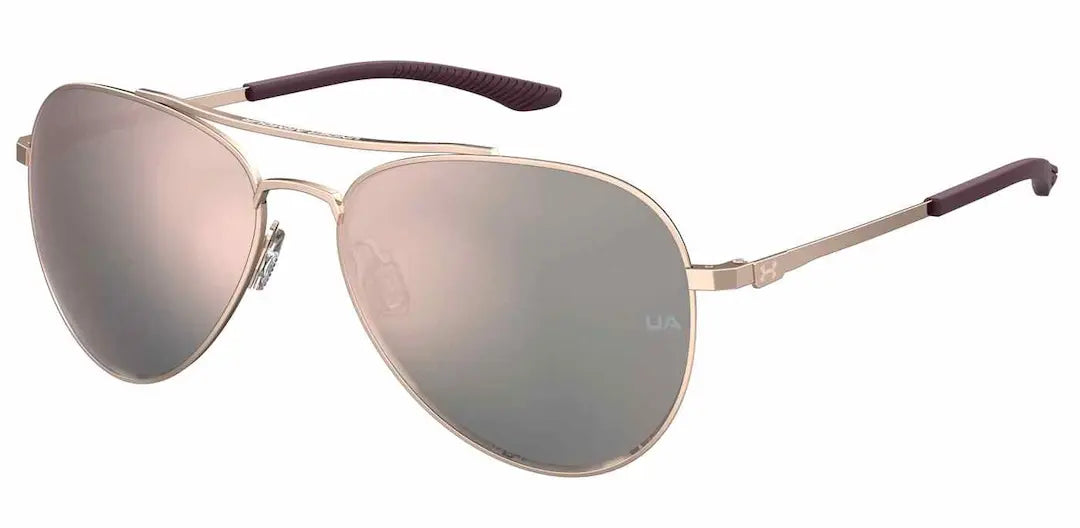 Under Armour Instinct UA-0007 sunglasses in rose gold