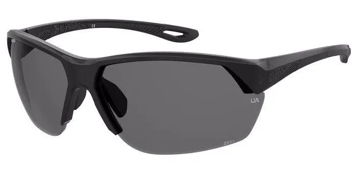 Under Armour Compete sunglasses in Black with Gray polarized lenses