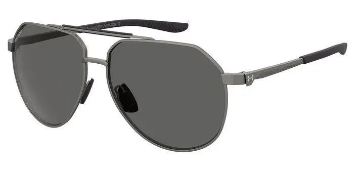 Under Armour Honcho sunglasses in silver with polarized lenses