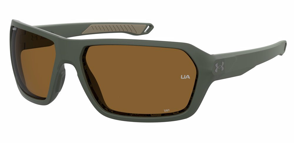 Under Armour Recon Matte Green/Polarized Brown High Contrast