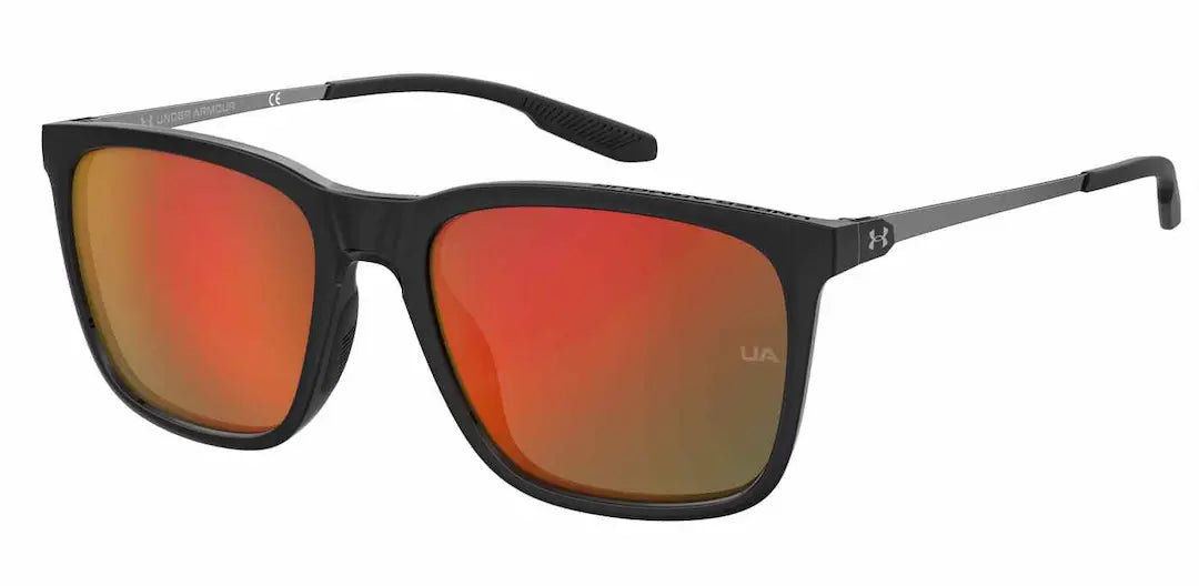 Under Armour Relance sunglasses in Black with red mirror