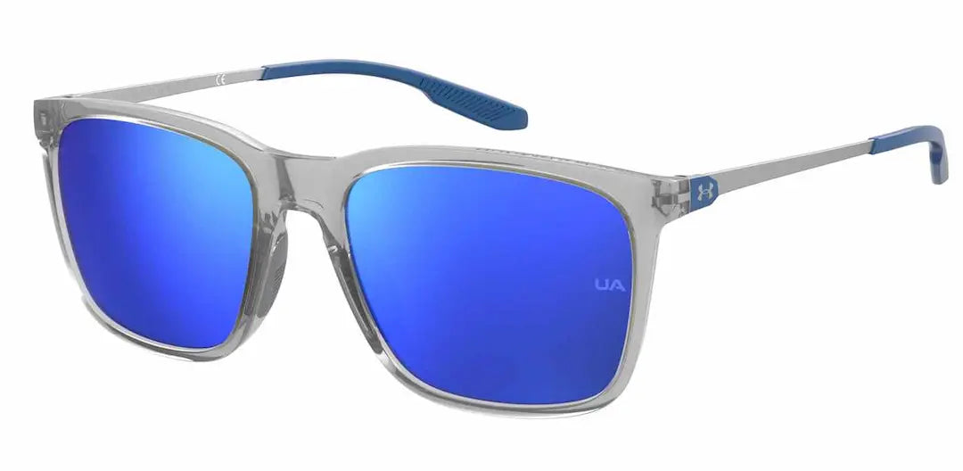 Under Armour Reliance sunglasses in Crystal Gray/Blue