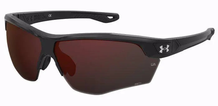 Under Armour Yard Dual sunglasses in Black Palladium with Red mirror