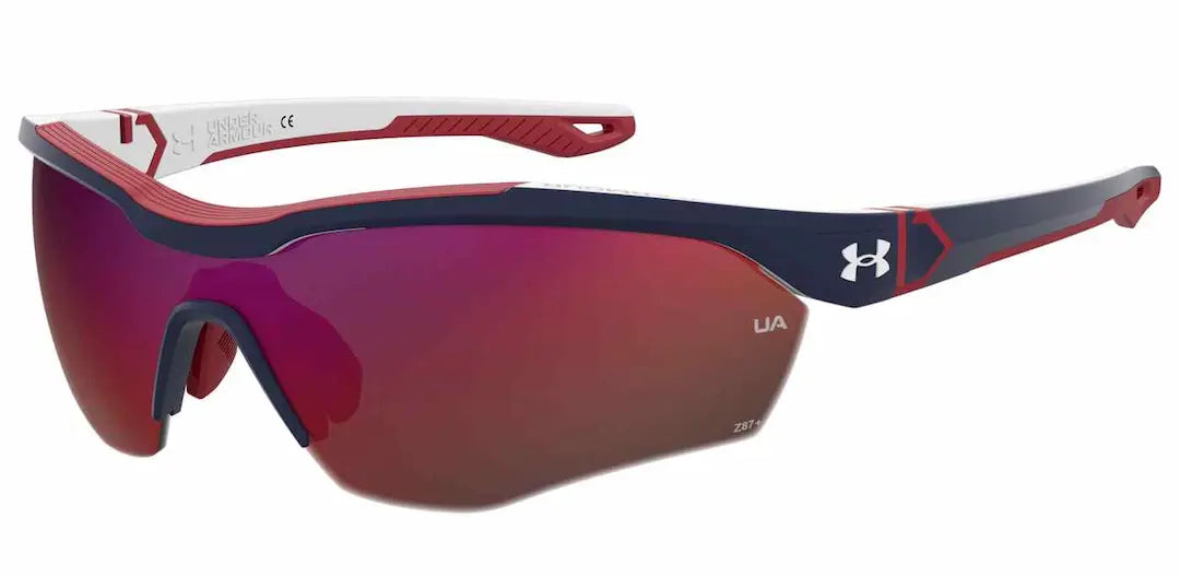 Under Armour Yard Pro sunglasses in Blue-White with Infrared lenses