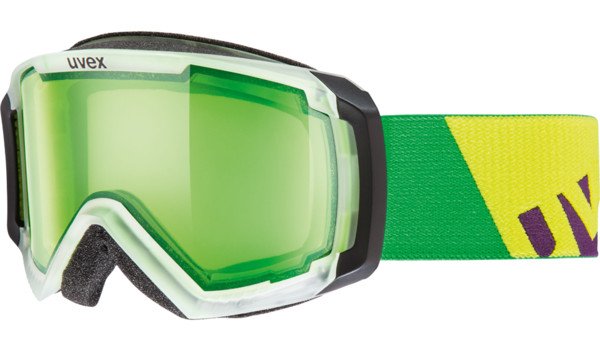 Uvex II Translucent Glow Green/Alert