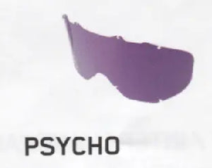 Black Goggle/Psycho (purple) lens