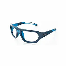 Matte Navy-Blue frame/Clear lenses Size 64 (XXL)