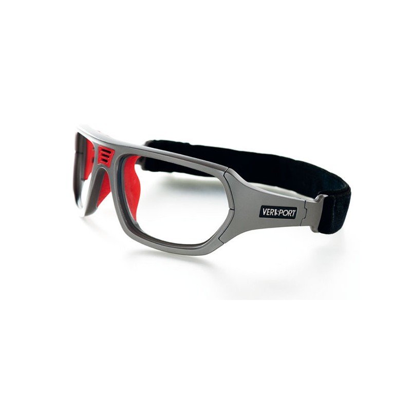 VerSport Gray Matte-Red Full strap version