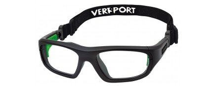 Versport Zeus Sports Goggles Black/Green with strap