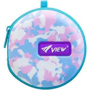 View swim goggle case Pink and Blue
