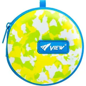 View swim goggle case lime and green